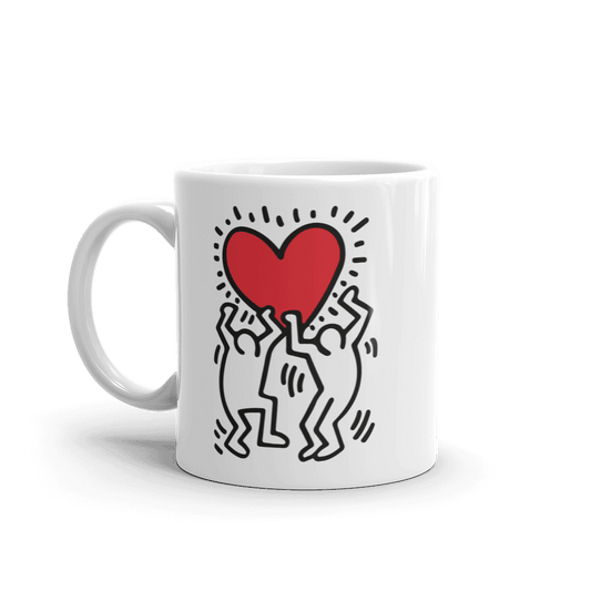 Heart of Unity Mug – Iconic Street Art Design