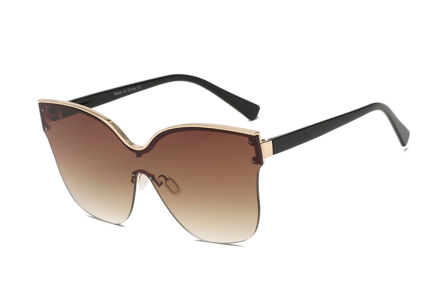 Lindy Oversized Cat Eye Fashion Sunglasses