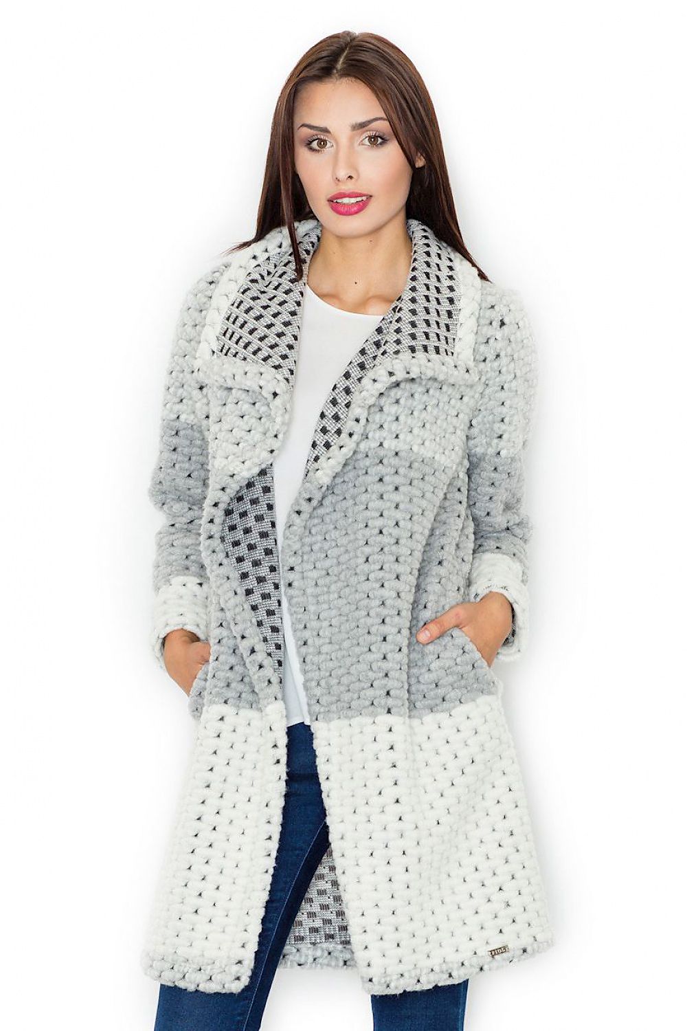 Cozy Layers Textured Wool Coat