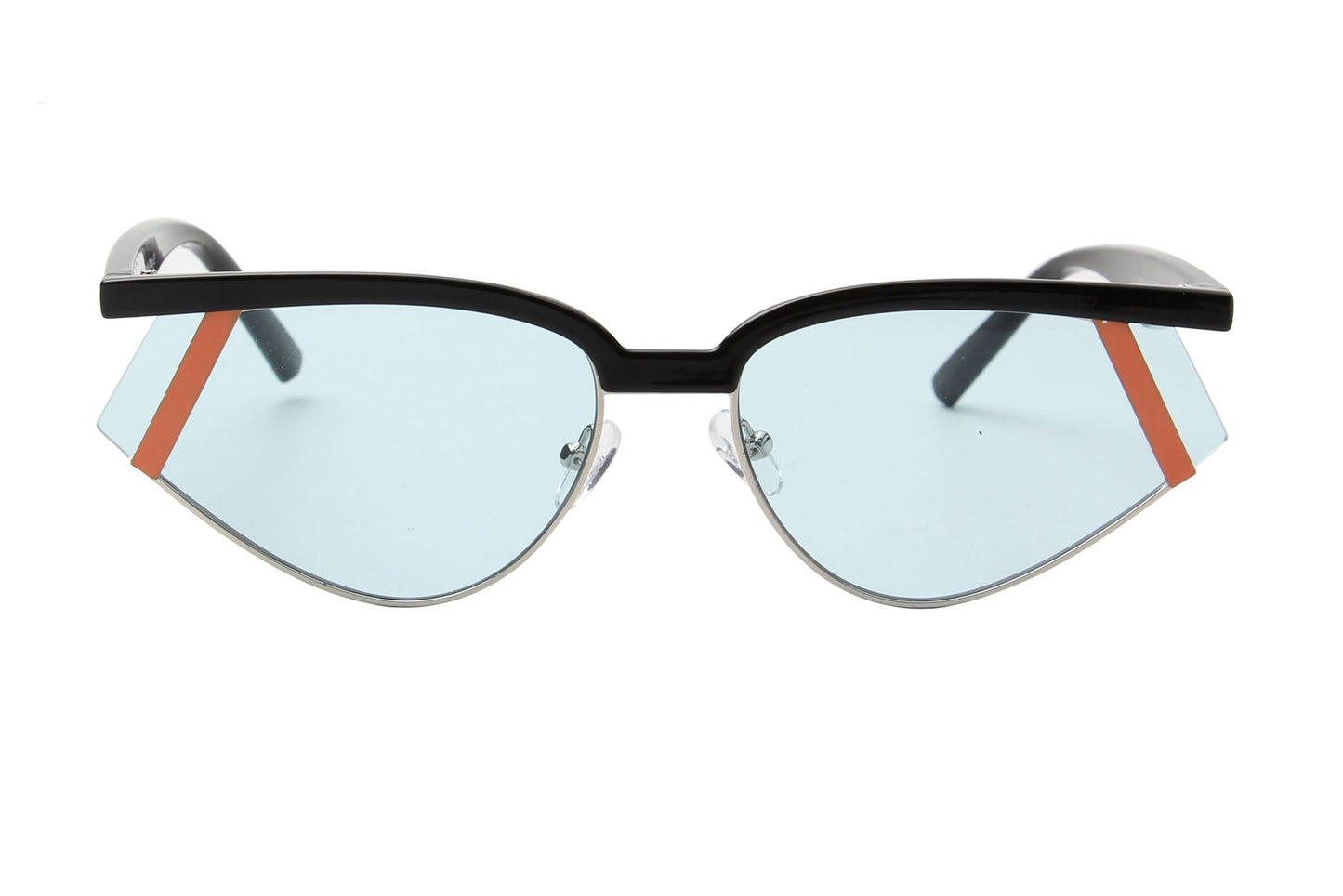 Laramie Tortoise Futuristic Rectangle Sunglasses