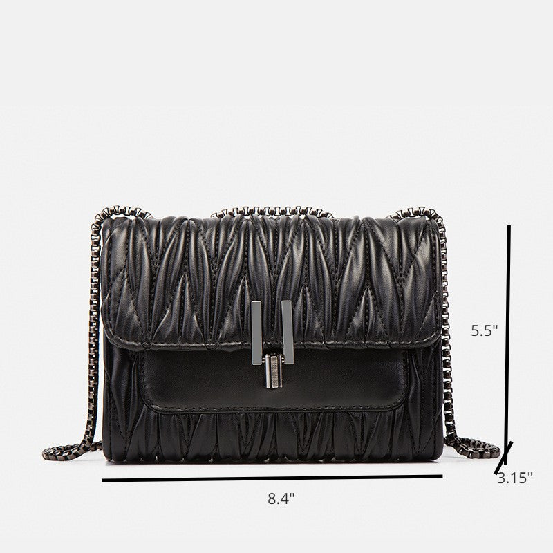 Chic Quilted Chain Crossbody Bag