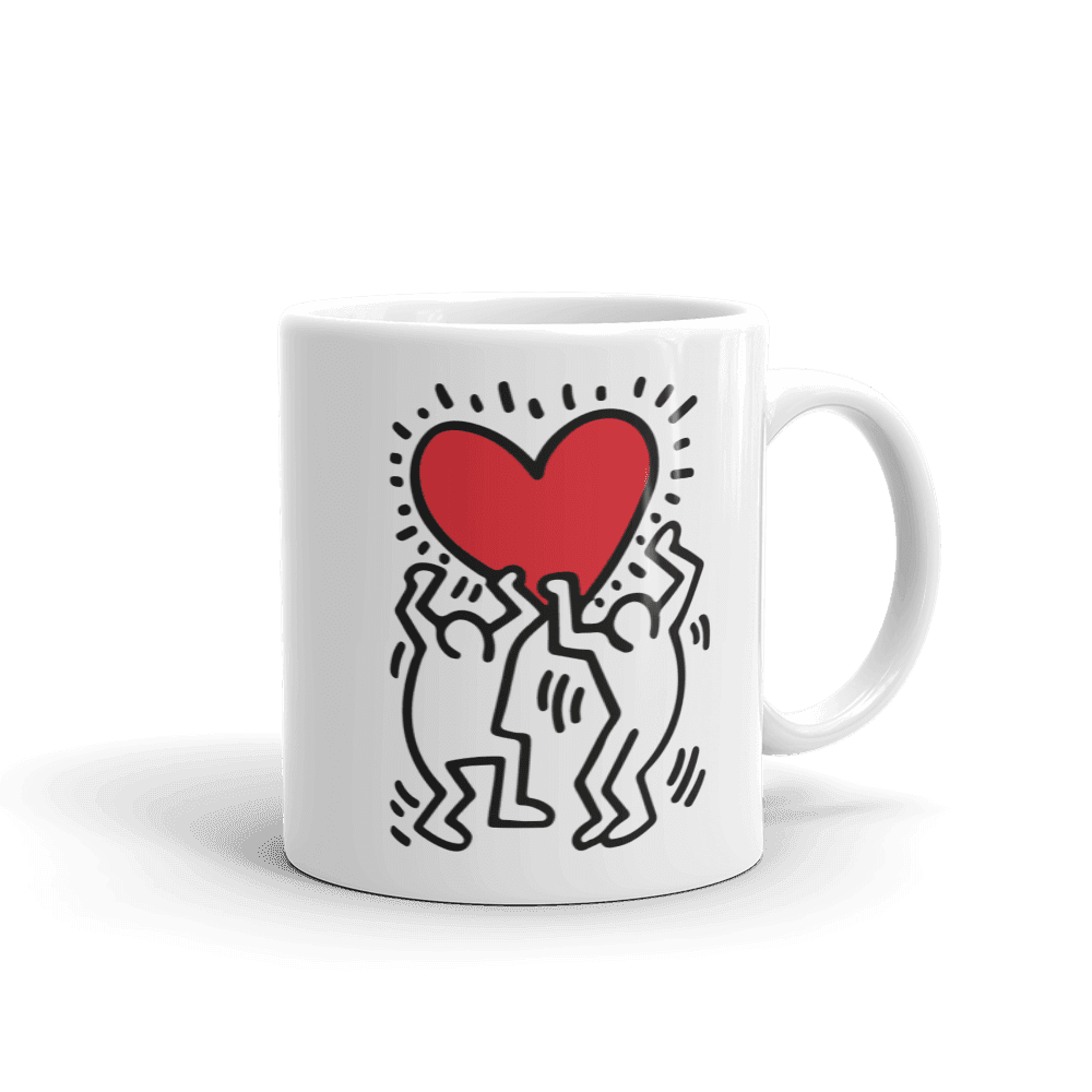 Heart of Unity Mug – Iconic Street Art Design