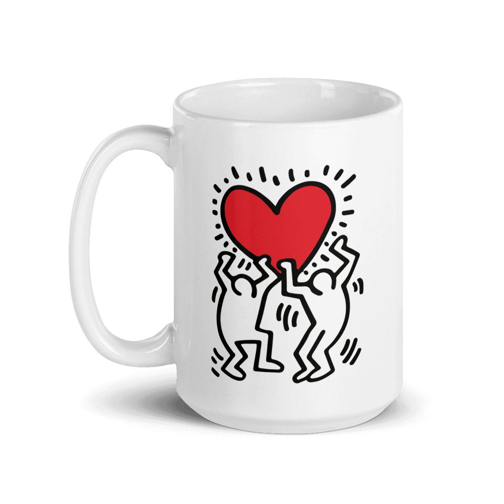 Heart of Unity Mug – Iconic Street Art Design