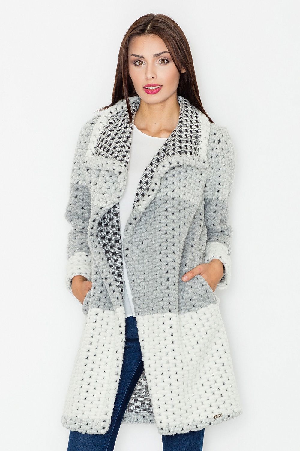 Cozy Layers Textured Wool Coat