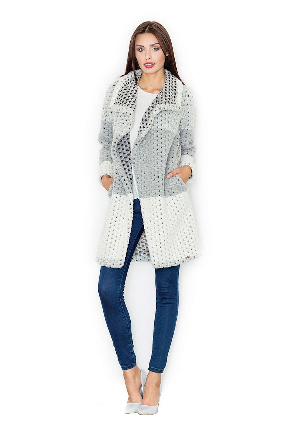 Cozy Layers Textured Wool Coat