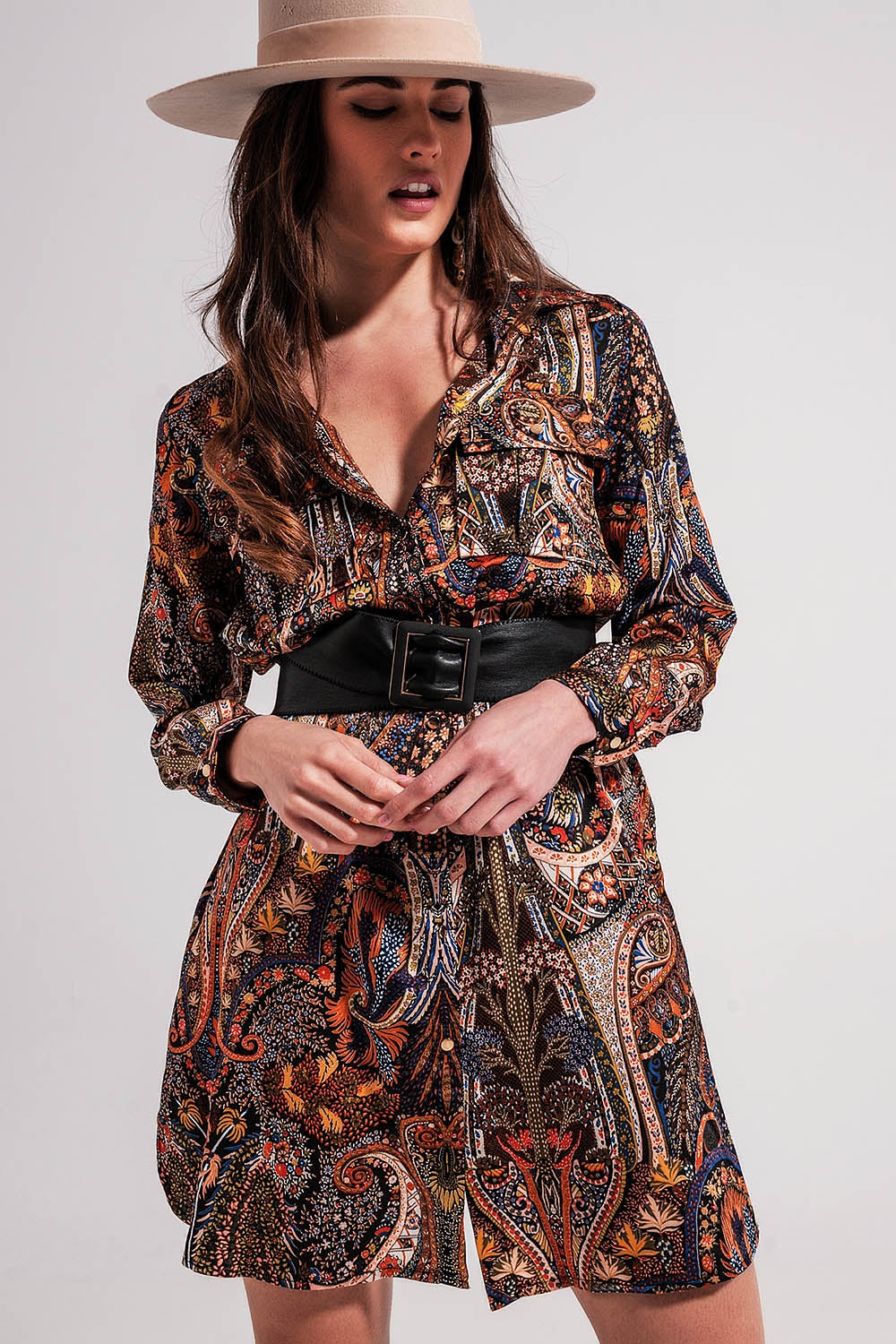 Sundance Paisley Mini Dress