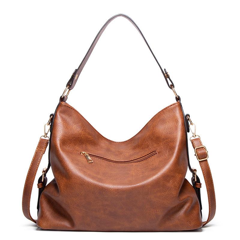 Chic Everyday Vegan Leather Hobo Bag