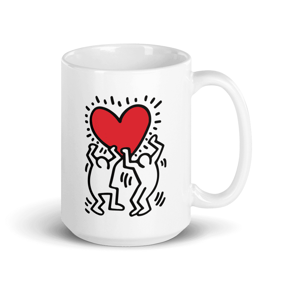 Heart of Unity Mug – Iconic Street Art Design