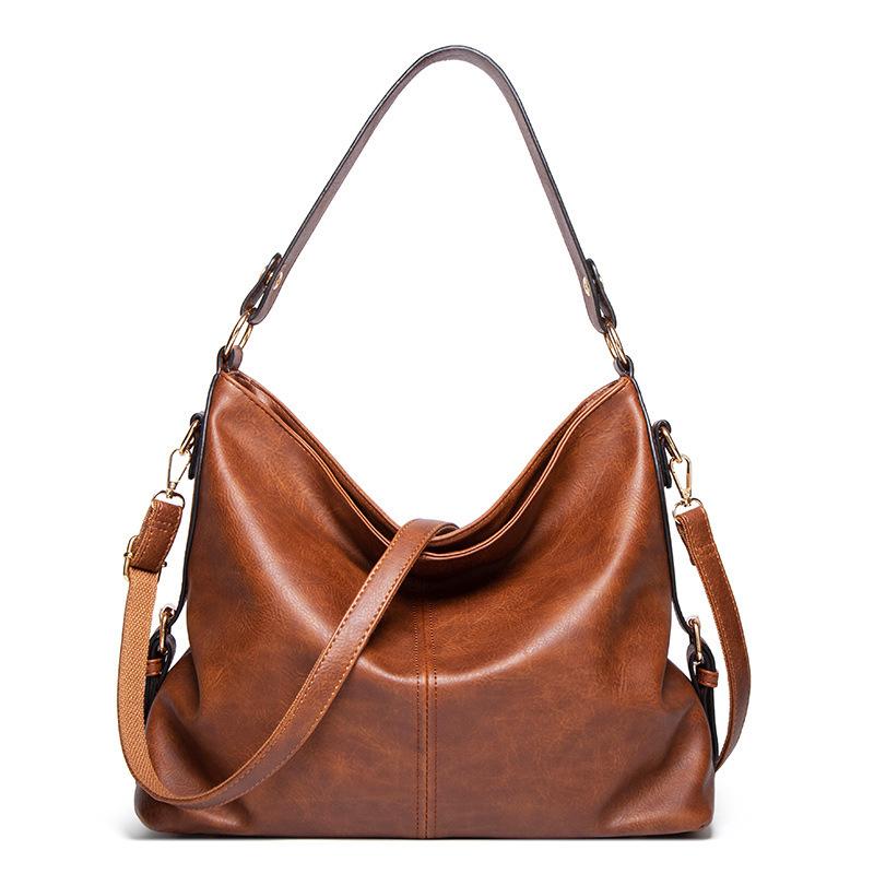 Chic Everyday Vegan Leather Hobo Bag