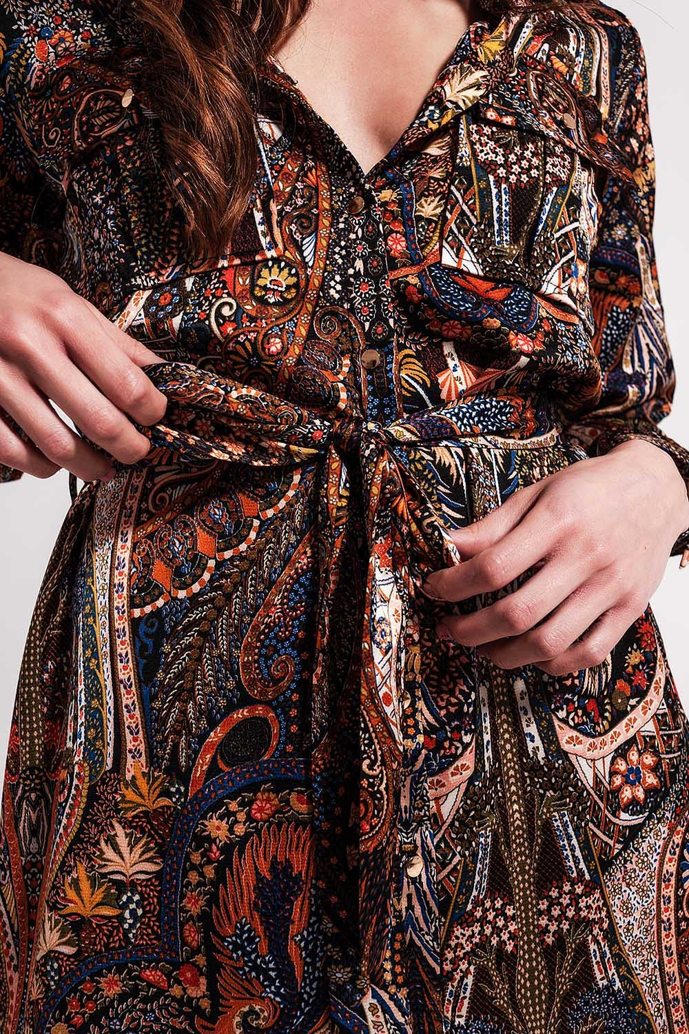 Sundance Paisley Mini Dress